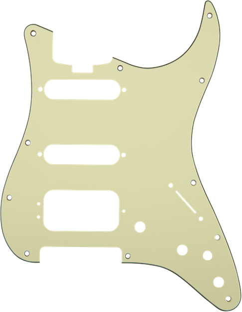 Fender Elite Strat® HSS Pickguards