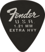 Fender Dura-Tone® Delrin Pick, 351-shape, 12-Pack