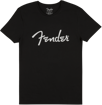 Fender Spaghetti Logo Men's Tee, Black, Medium