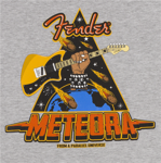 Fender Meteora® Raglan, Gray & Black, XL