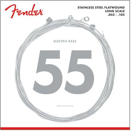 Fender 9050 Stainless Flatwound Bass Strings