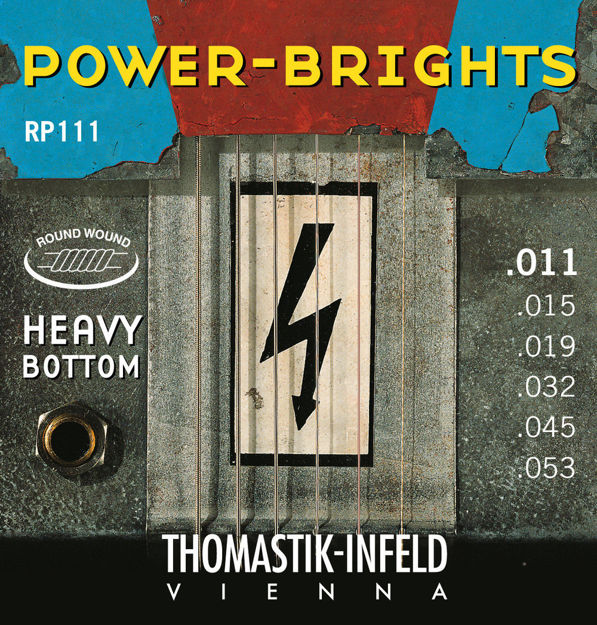 Thomastik-Infeld Strings for E-guitar Power Brights Series Set 011 heavy - RP111