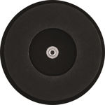Meinl Percussion MMP6BK 6" Marshmallow Pad Black Base