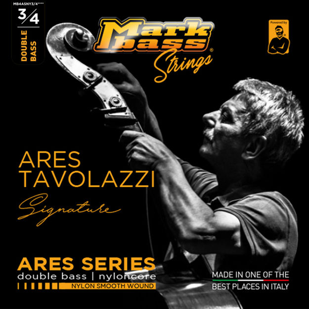 MB STRINGS BASS ARES TAVOLAZZI DB NYLONCORE 3/4