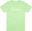Fender Spaghetti Logo T-Shirt, Surf Green, L