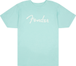 Fender Spaghetti Logo T-Shirt, Daphne Blue, M