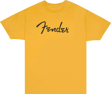 Fender Spaghetti Logo T-Shirt, Butterscotch Blonde, M