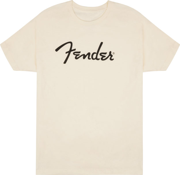 Fender Spaghetti Logo T-Shirt, Olympic White, XXL