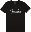Fender Spaghetti Logo Men's Tee, Black, Large