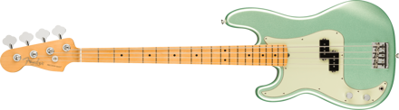 Fender American Professional II Precision Bass Left-Hand, Maple Fingerboard, Mystic Surf Green