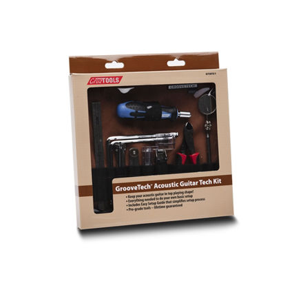 Martin Groovetech Acoustic Guitar Tech Kit (Cruztools®)