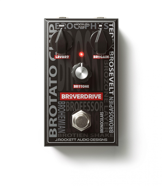 J. Rockett Audio Designs Broverdrive Smooth Overdrive FX Pedal