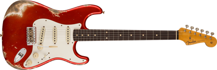 Fender Custom Shop 1959 Stratocaster Heavy Relic, Rosewood Fingerboard, Super Faded Aged Candy Apple Red