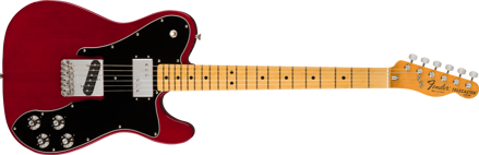 Fender American Vintage II 1977 Telecaster Custom, Maple Fingerboard, Wine