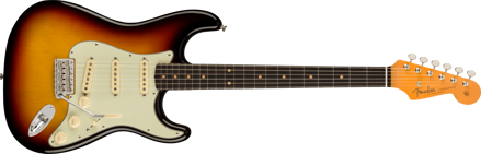 Fender American Vintage II 1961 Stratocaster®, Rosewood Fingerboard, 3-Color Sunburst