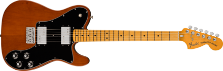 Fender American Vintage II 1975 Telecaster Deluxe, Maple Fingerboard, Mocha