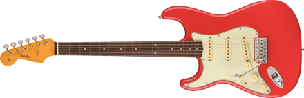 Fender American Vintage II 1961 Stratocaster Left-Hand, Rosewood Fingerboard, Fiesta Red