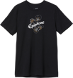 Unisex t-skjorte med Epiphone logo trykk. Størrelse M