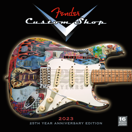 2023 Fender Custom Shop Calendar