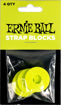 Ernie Ball 5622 Strap Blocks, Green, 4 pc