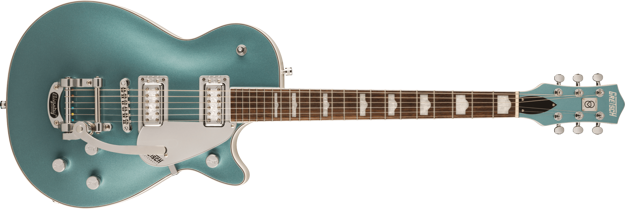 Gretsch G5230T-140 Electromatic® 140th Double Platinum Jet™ with Bigsby®, Laurel Fingerboard, Two-Tone Stone Platinum/Pearl Platinum