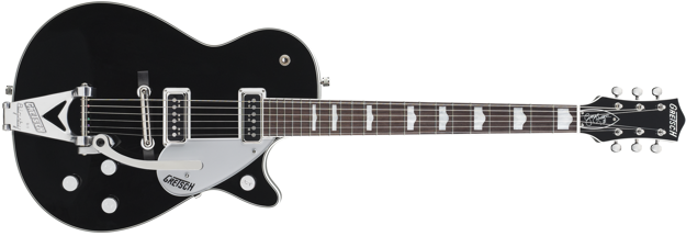 Gretsch G6128T-GH George Harrison Signature Duo Jet™ with Bigsby®, Rosewood Fingerboard, Black