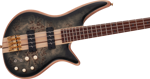 Jackson Pro Series Spectra Bass SBP IV, Caramelized Jatoba Fingerboard, Transparent Black Burst