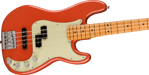 Fender Player Plus Precision Bass®, Maple Fingerboard, Fiesta Red
