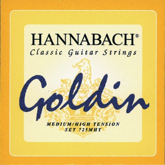 Hannabach 725MHT Goldin Classical Guitar Strings