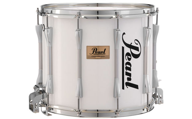 OUTLET | Pearl CMSX1311/C033 13 x 11 Competitor Marching Snare Drum (Pure White)