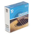 D'Addario EJ16-10P Phosphor Bronze Acoustic Guitar Strings, Light, 10 Sets
