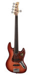 Sire V7 2nd Gen Series Marcus Miller fretless Alder 5-string Bass Guitar Tobacco Sunburst