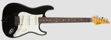 Suhr Classic S Antique Black Maple Fingerboard SSS SSCII