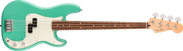 FENDER Player Precision Bass, PF, Sea Foam Green
