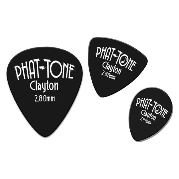 Clayton USA Phat-Tone Bass Picks Standard (3-p)