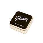 Gibson Gear Standard Pick Tin (50 pcs., Black), Extra Heavy