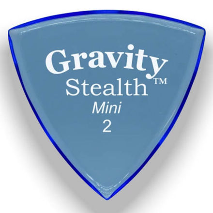 Gravity Picks Stealth Mini Jazz 2.0 mm Polished