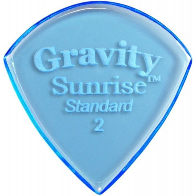 Gravity Picks Sunrise Standard 2.0 mm Polished