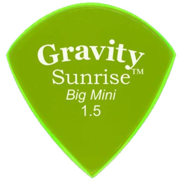 Gravity Picks Sunrise Big Mini 1.5 mm Master Finish