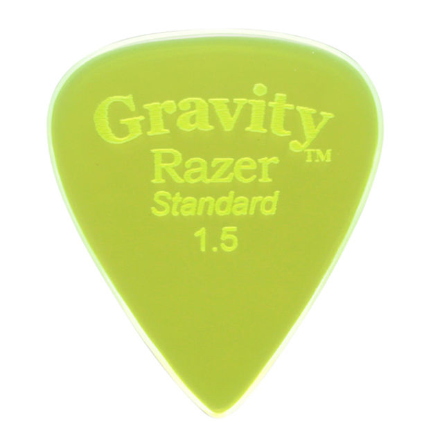 Gravity Picks Razer Standard 1.5 mm Polished