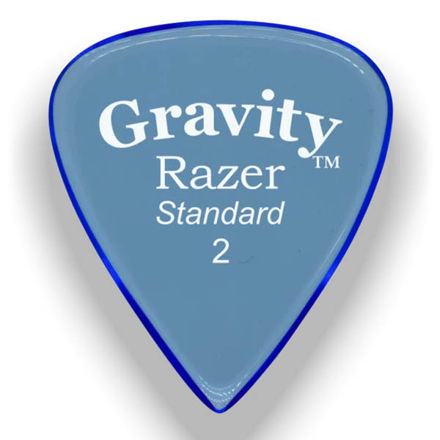 Gravity Picks Razer Standard 2.0 mm Master Finish