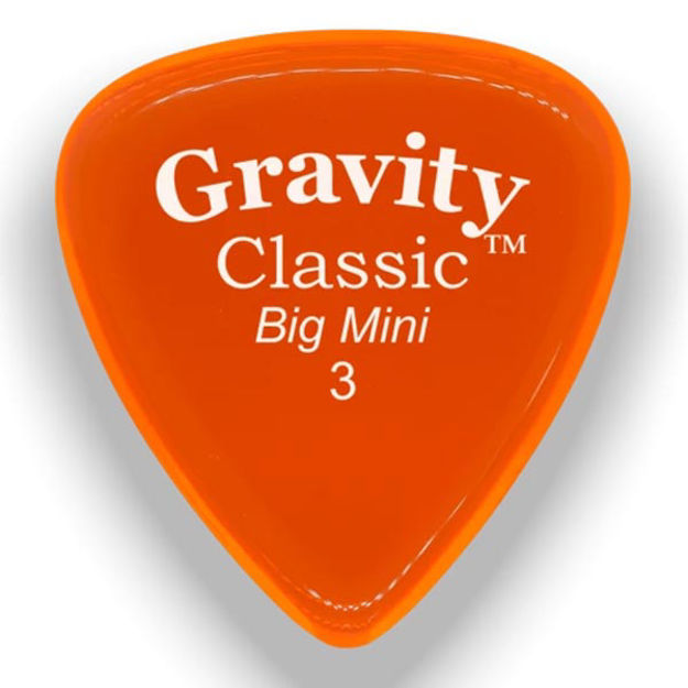 Gravity Picks Classics Big Mini 3.0 mm Master Finish