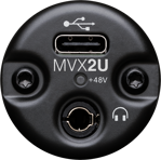 Shure MVX2U MOTIV XLR to USB Adapter