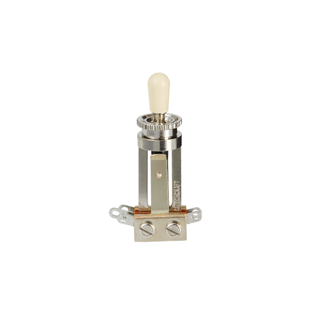 Gibson Gear Toggle Switch, Straight Type (Cream Cap)
