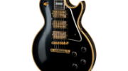 Gibson Customshop 1957 Les Paul Custom Reissue 3-Pickup Bigsby VOS - Ebony
