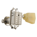 Gibson S & A Vintage Nickel Machine Heads, Yellow Buttons