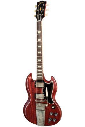 Gibson Customshop 1964 SG Standard Reissue w/ Maestro Vibrola VOS | Cherry Red