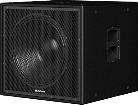 PreSonus CDL Sub18 Active Subwoofer, Black, EU
