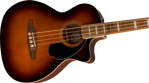 Fender Kingman™ Bass, Walnut Fingerboard, Black Pickguard, Shaded Edge Burst