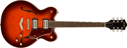 Gretsch G2622 Streamliner™ Center Block Double-Cut with V-Stoptail, Laurel Fingerboard, Broad’Tron™ BT-3S Pickups, Fireburst